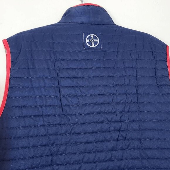 St. Louis Cardinals Navy and Red Quilted Vest Size XL Men's Cardinals Vest - Picture 5 of 9